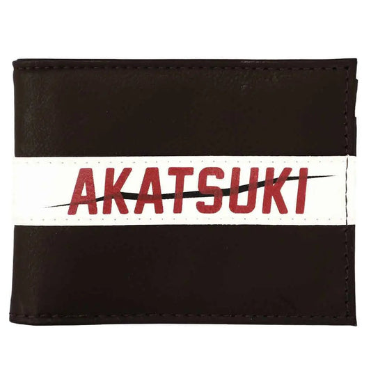 Bioworld Naruto Akatsuki Bi - Fold Wallet - Storybrooke Treasure