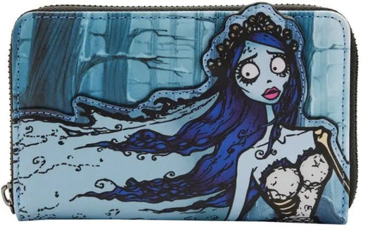 Loungefly Corpse Bride Emily Zip Around Wallet - Storybrooke Treasure