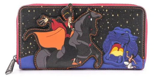 Loungefly Disney Villains Scene Jafar Zip Around Wallet - Storybrooke Treasure