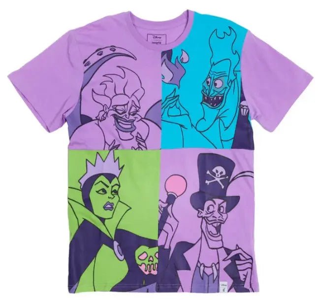 Loungefly Disney Villains Square Tee - Storybrooke Treasure