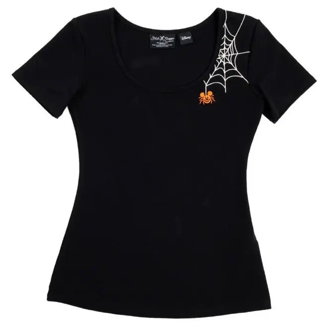 Stitch Shoppe Disney - Mickey Spider Web Kelly Top - Storybrooke Treasure